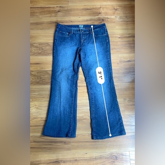 Zana Di Dark Blue Flare Jeans - Picture 3 of 7